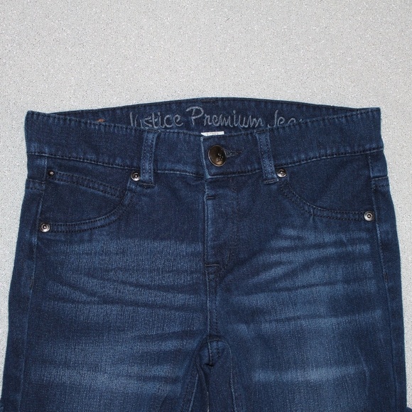 Girls Justice Knit Super Skinny Premiums Jeans - Picture 3 of 8
